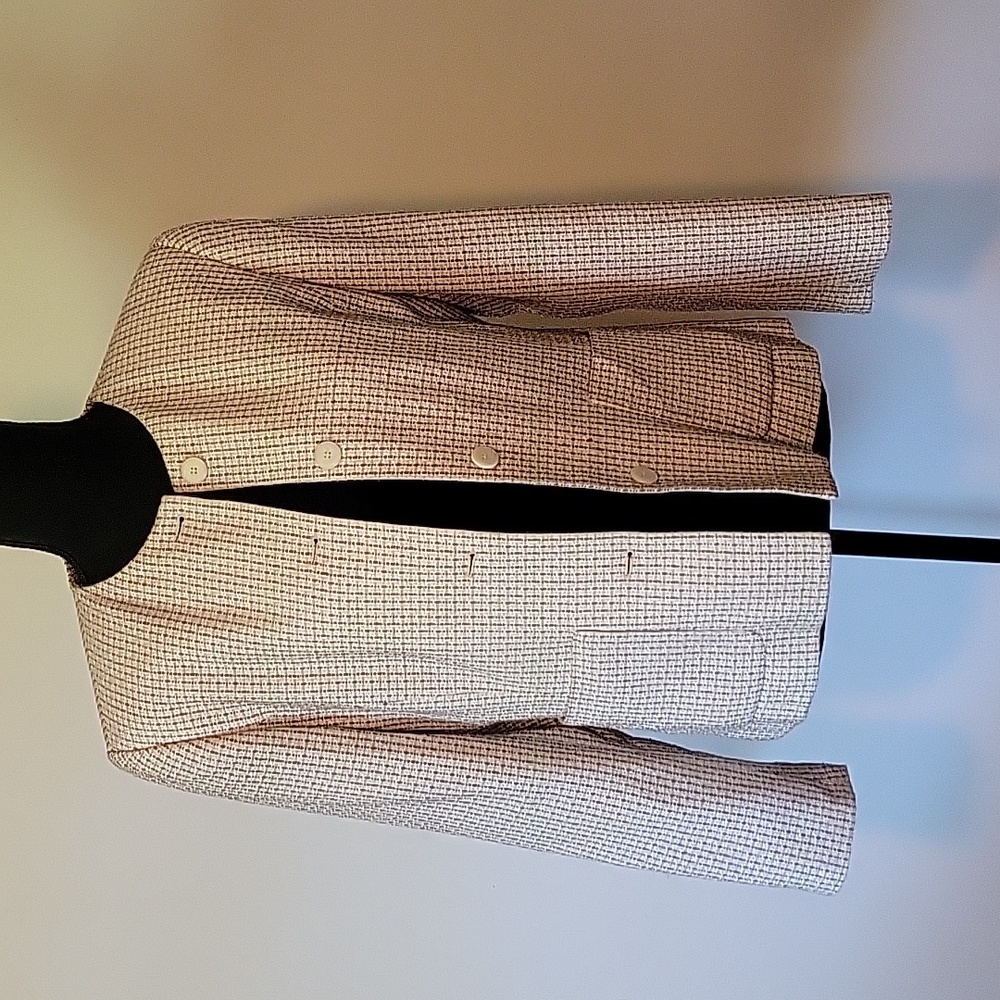 Emma James size 8 acrylic/Polyester long sleeve,  round neck jacket.